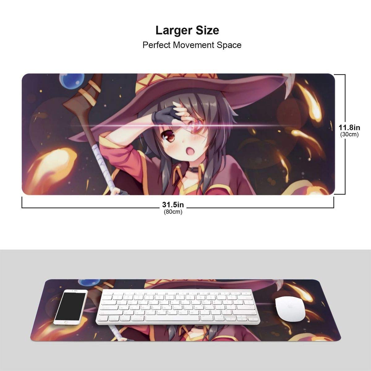 KonoSuba - God's Blessing On This Wonderful World!! RGB LED Mouse Pad - View #13