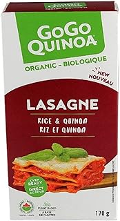 Gogo Quinoa Lasagne, Rice and Quinoa, 170g (Pack of 1)