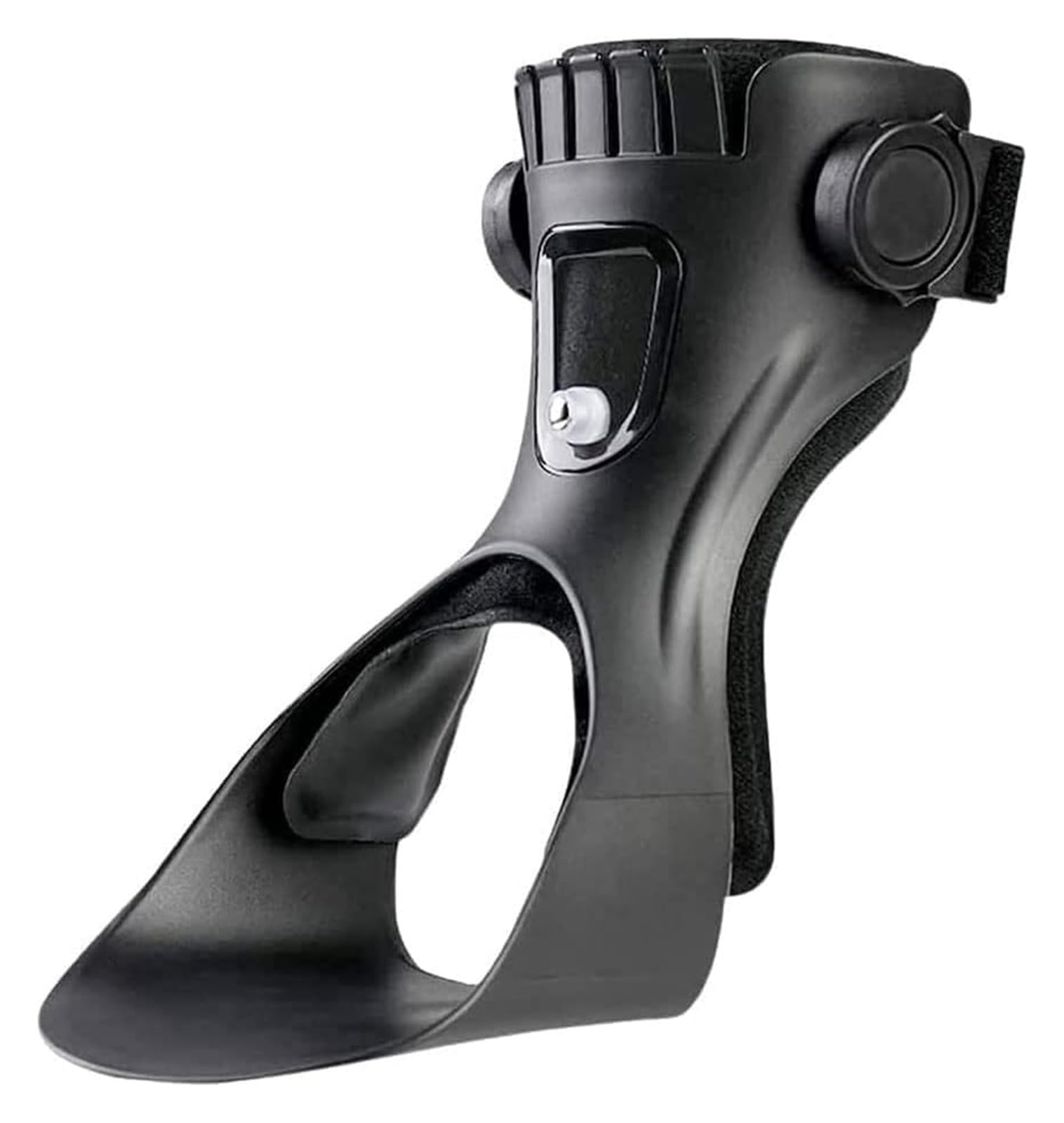 Soporte de pie caído para asistencia al caminar, soporte ajustable AFO para fascitis plantar, tendinitis de Aquiles y recuperación postoperatoria para pie izquierdo o derecho