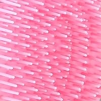 Vista 7 de Peine de cepillo en forma de huevo, cepillo desenredante, fácil de peinar el cuero cabelludo masaje para aliviar la fatiga champú masaje peinado