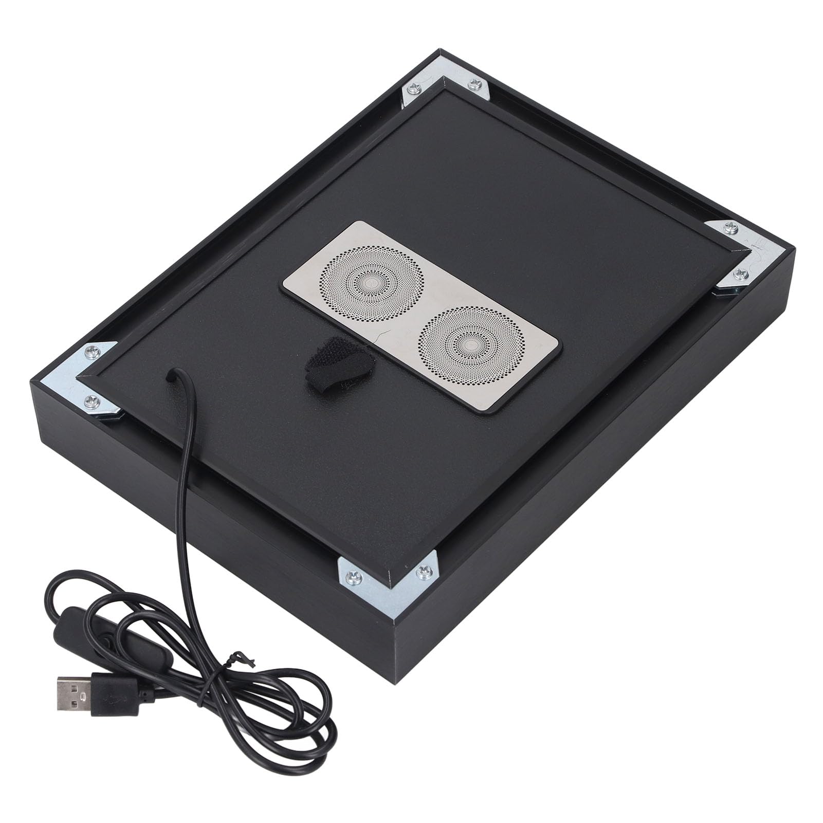 Dekoracyjny Głośnik BT z Delikatnym Podświetleniem Gwiazd i podwójną funkcjonalnością do Prezentów Relaksacyjnych Zasilany Przez USB 18x24cm