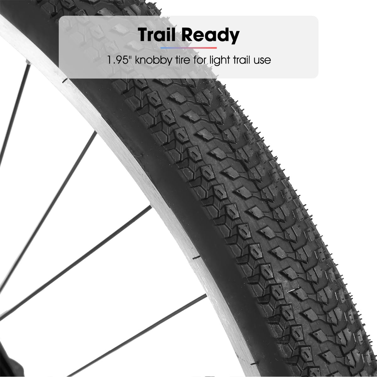 HILAND 24 26 inch Mountain Bike for Men Women, 18 Speeds High-Carbon Steel Frame, Sport Cycling MTB Bicycle for Adult