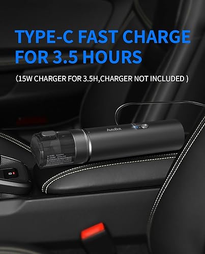 Miniatura 7 de Aspiradora de coche, aspiradora de mano soplado y succión 2 en 1, 20000 PA, aspiradora portátil inalámbrica para automóvil, aspiradora portátil para