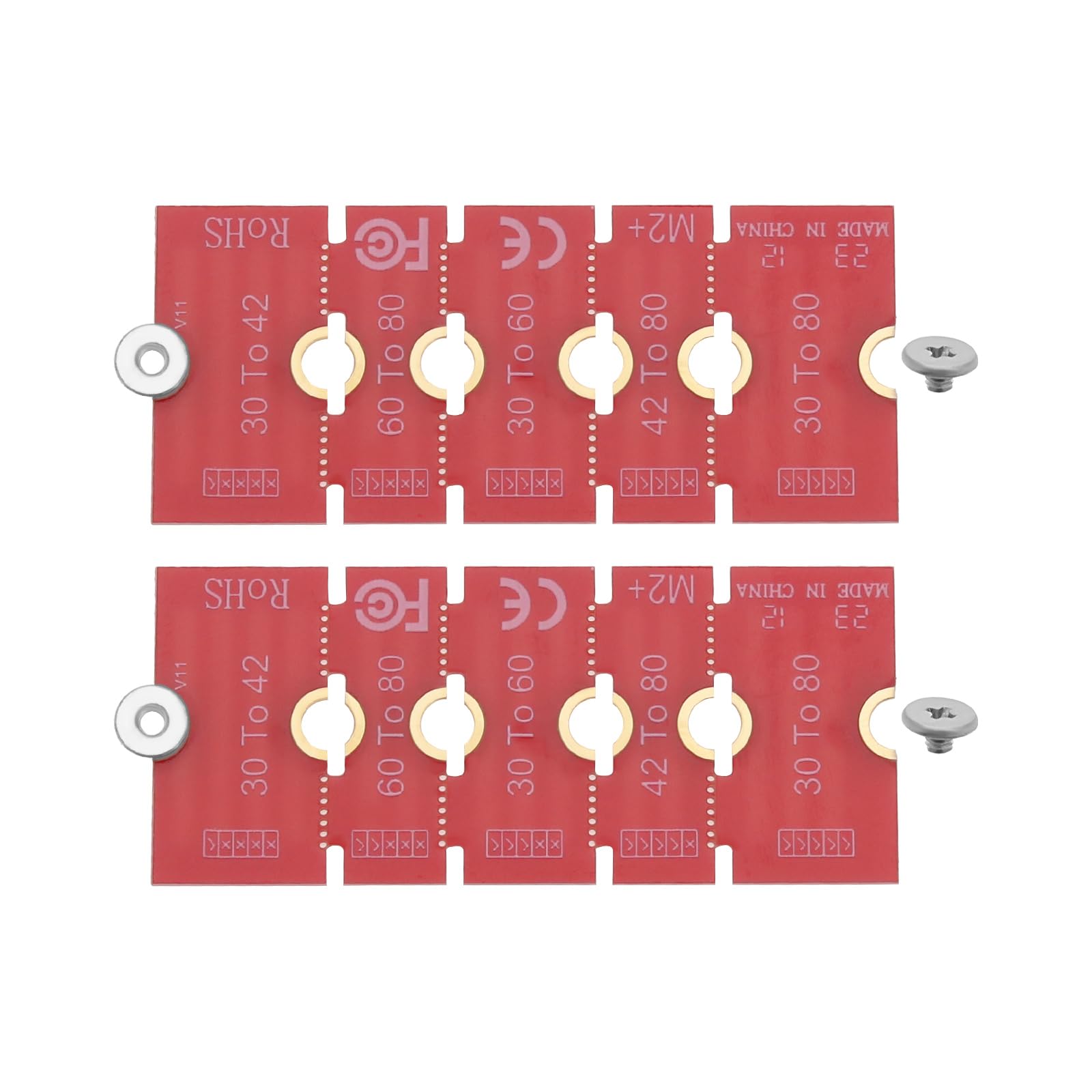 Rack Adattatore M2 M2PLUS NGFF NVME 2230 2242 2260 2280 Trasmissione Estesa M2 Cambia Formato Lungo NVME NGFF M.2 U.2 M3 M.3 SSD Trasferimento Esteso