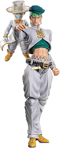 Medicos Super Statue Mover JoJo's Bizarre Adventure Part 4" "Kishibe & Heavens Door Aprox. 5.9 pulgadas (5.906 in), PVC y ABS y Nylon Figura de