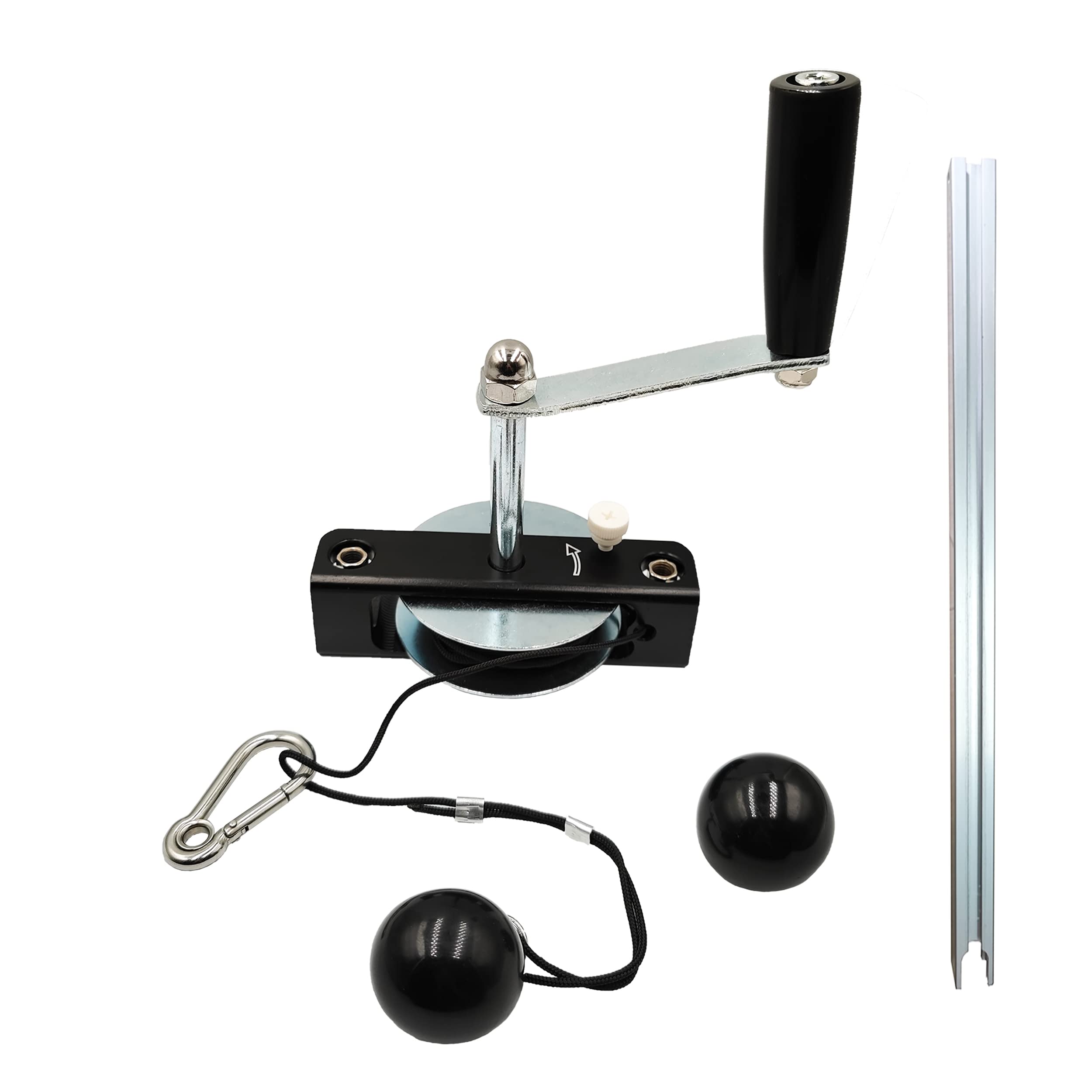 LAJIAOZ Winch System The Manual Winch for The Chainsaw Mill - Makes Milling Easier,Cut Smoother and Save Effort (Winch kit)