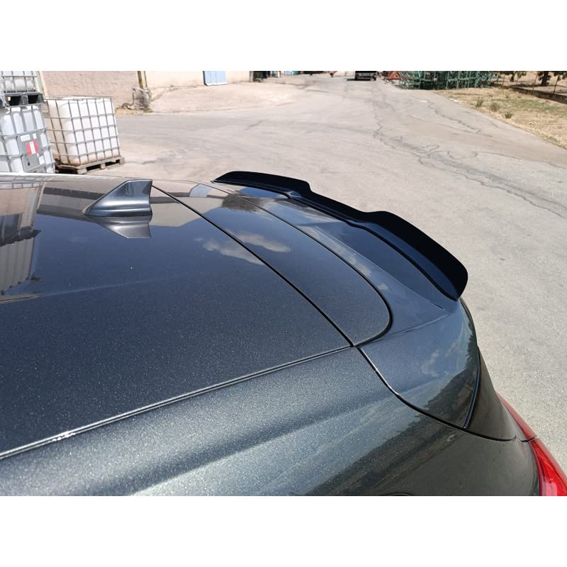 Roof spoiler (Spoiler Cap) suitable for Ford Focus IV STSTLine HB 2018 (ABS Glossy black)