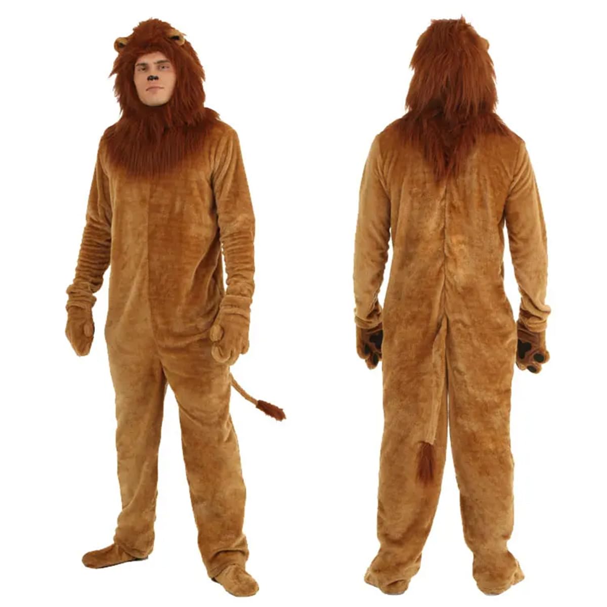 Amazon.co.jp: Yavoluy ライオン コスプレ衣装 ライオン