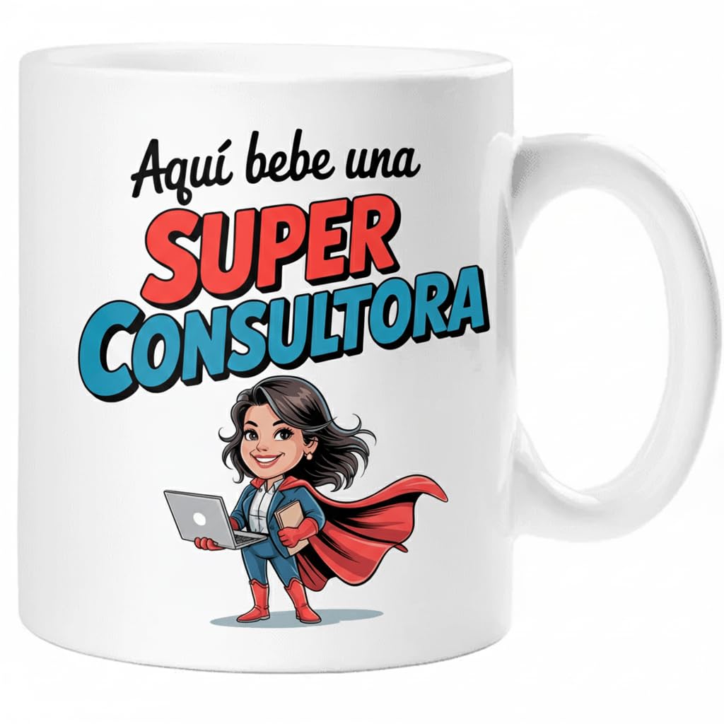 Taza SUPER POLICÍA – Regalo Original para POLICÍA | Taza de Cerámica 325ml con Diseño Superhéroe | Apta Microondas y Lavavajillas — view 76