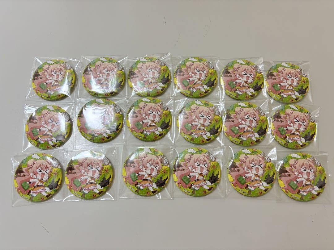 Amazon.co.jp: ホロ ライブ 桃鈴ねね 缶バッジ 昆虫展inふれあい
