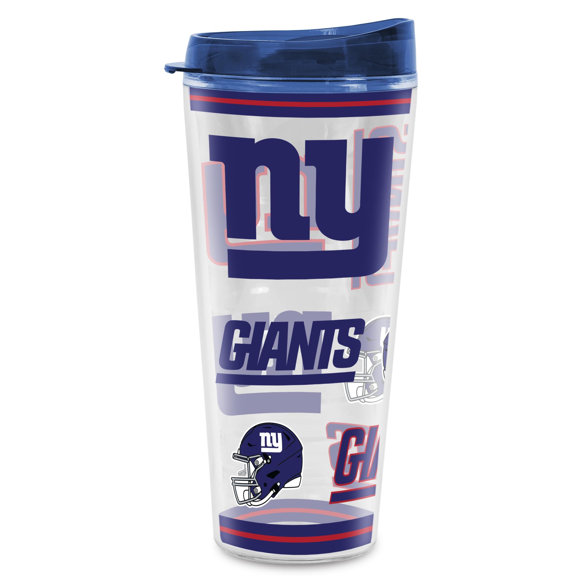 Rico Industries NFL Football New York Giants Double Wall 20oz Tritan Tumbler