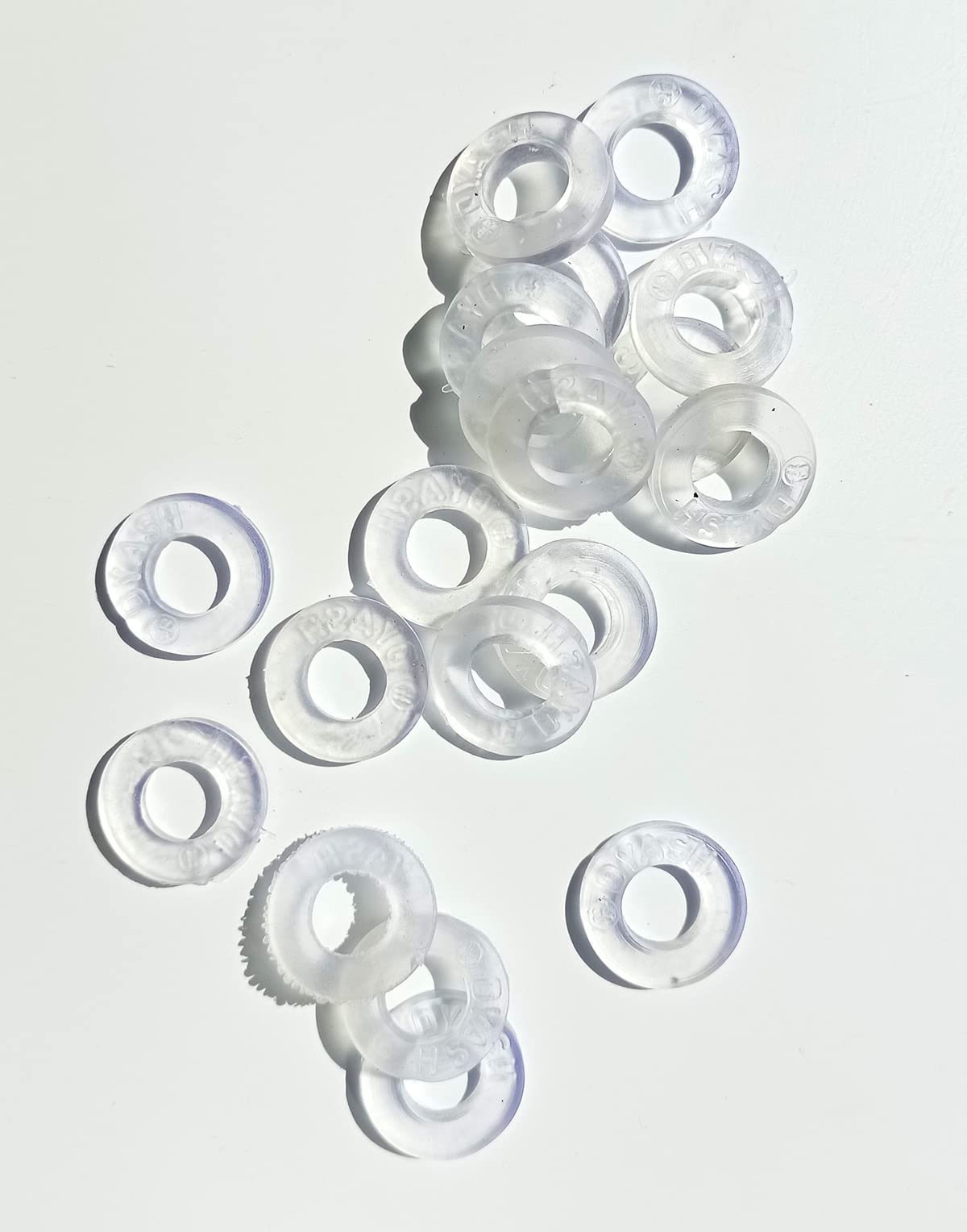 Round Rubber Flat Washer Clear 18 mm (25 Pcs) (RR-001)-picture-29