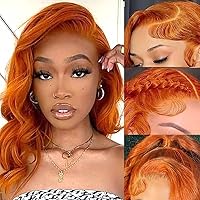 Vista 42 de Wear and Go - Pelucas de cabello humano sin pegamento pre arrancadas pre cortadas 4x4, pelucas de encaje frontal para mujeres negras, sin pegamento