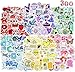 Produktbild Aufkleber 300 Stück Schöne Bunt Sticker Set, Wasserfest Vinyl Stickers für Laptop Scrapbooking Journaling Handy Skateboard Notebook Macbook Gitarre Tagebuch Trinkflaschen Koffer Trolleys Scooter usw