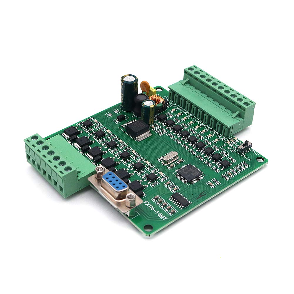 DollaTek DC24V Plc Controller industriale scheda di controllo FX1N-14MT Uscita a transistor