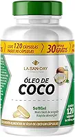 Óleo de Coco (Leve 120 Pague 90 Cápsulas) - Tem potente ação antibacteriana e antiviral, Propriedades calmante, hidratantes e antioxidantes