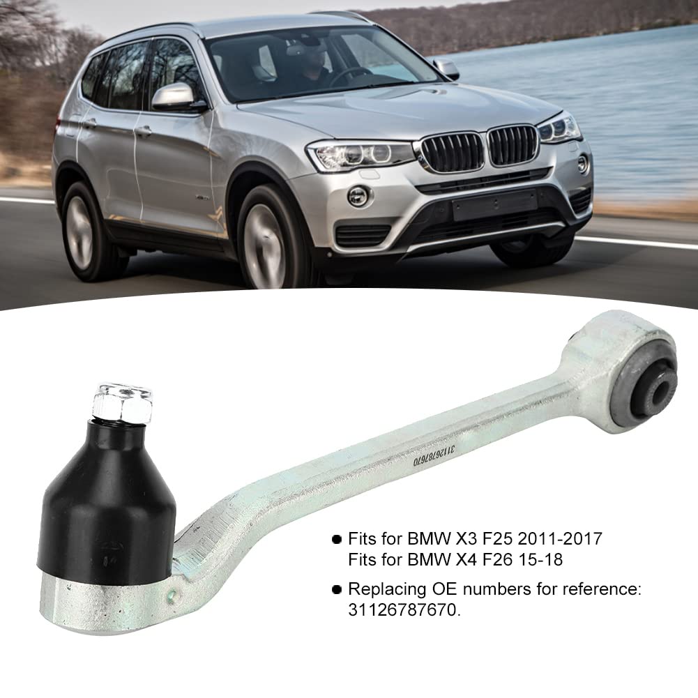 Wahacz przedni dolny prawy 31126787670, wysokiej jakości, trwała aluminiowa część zamienna do X3 F25 X4 F26