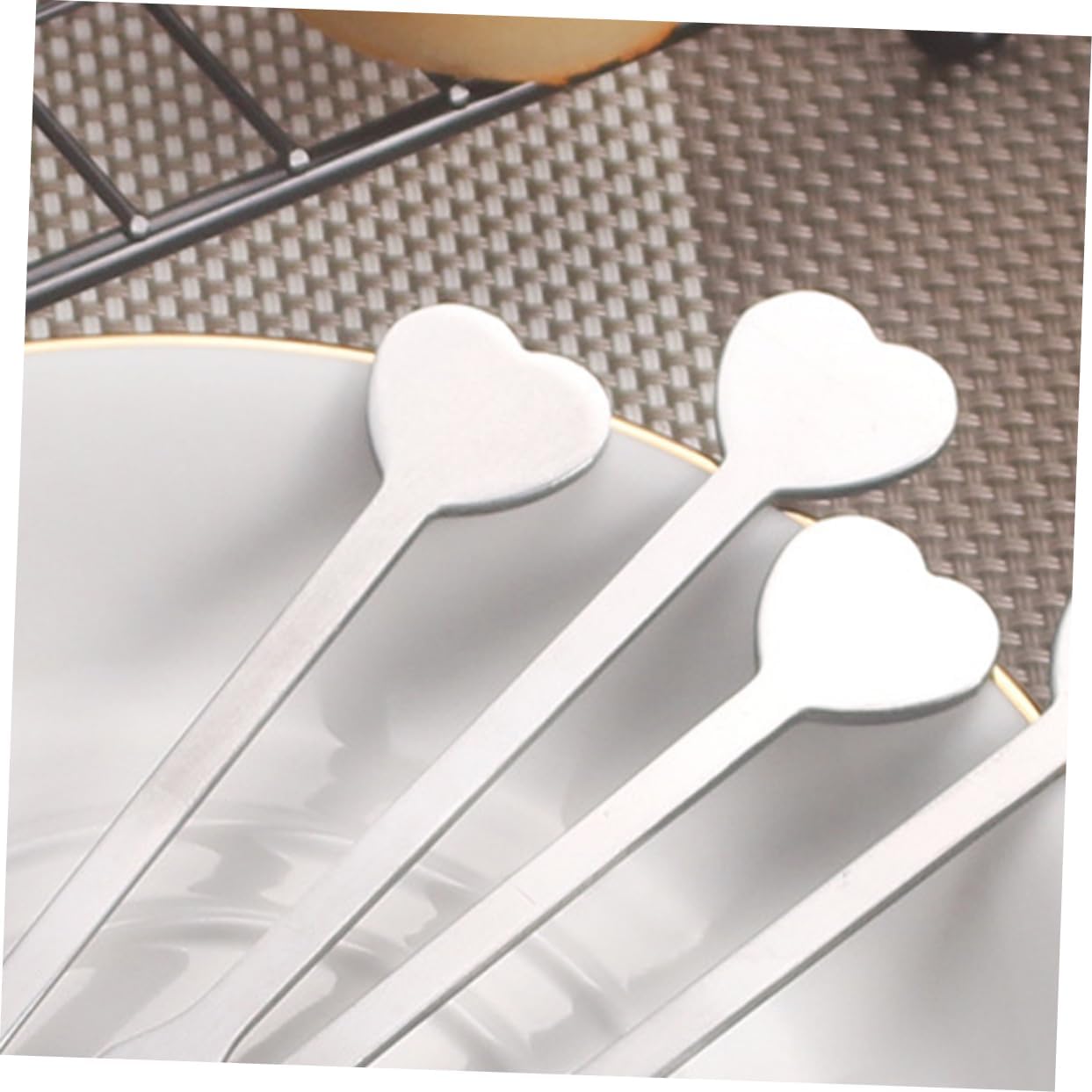 SOLUSTRE 30pcs Stainless Dessert Forks Creative Cake and Fruit Forks for Weddings Parties and Home Use Elegant Silver Tableware for Banquets and Events