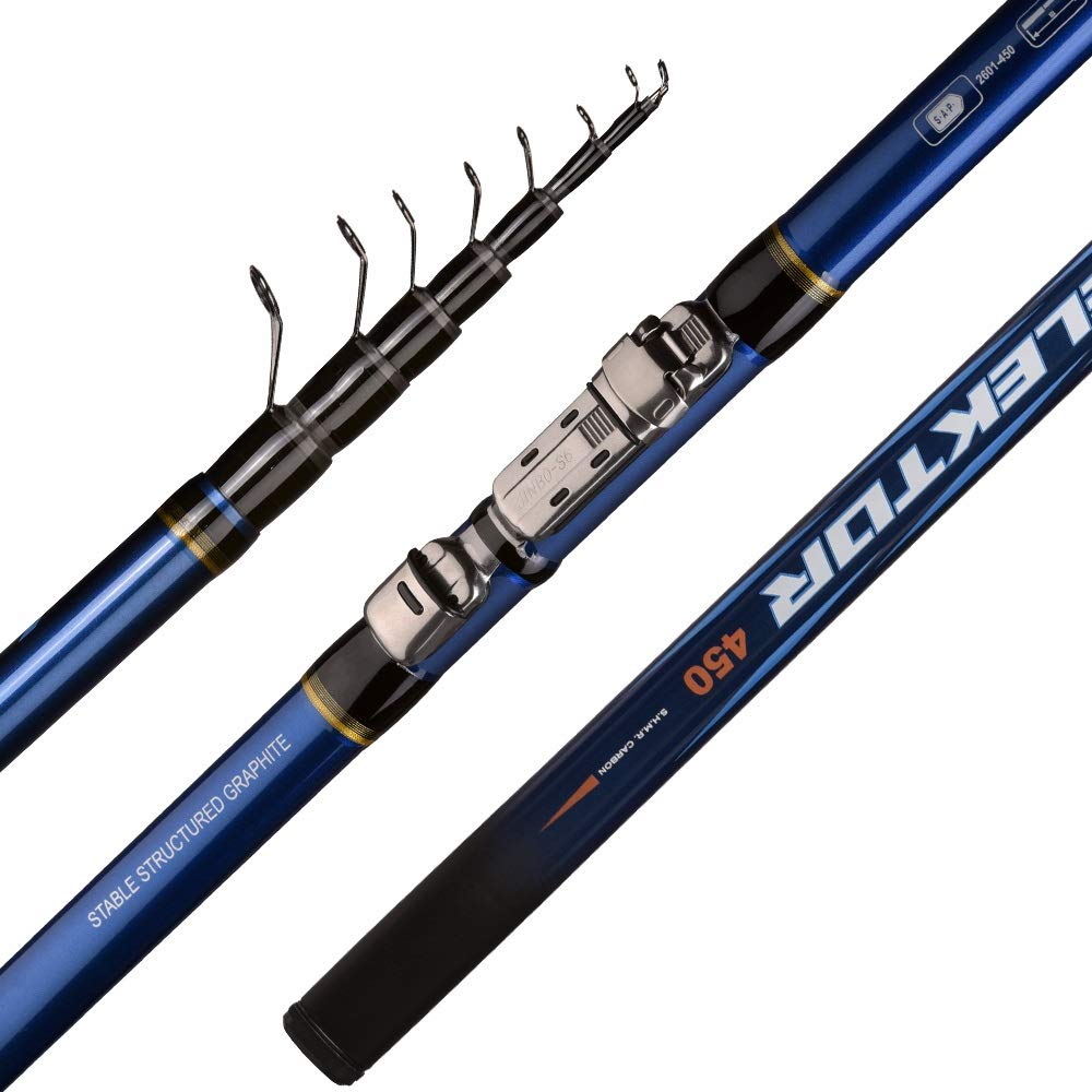 Caña de Pescar con Mosca Telescópica Bolo Pesca ROD4 / 5/6 M Viaje Trucha Ultra for Echar luz Corcho de Pesca 10-25G Polo