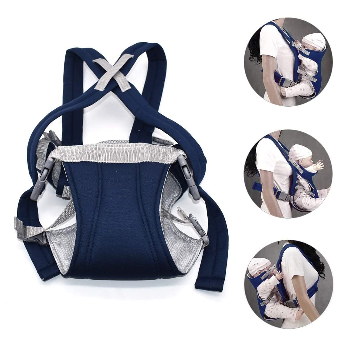 Porta Bambino Ergonomico, Porta Neonato, Porta Zaino o Porta Anteriore per Neonati da 3,6 kg a Neonato fino a 15 kg