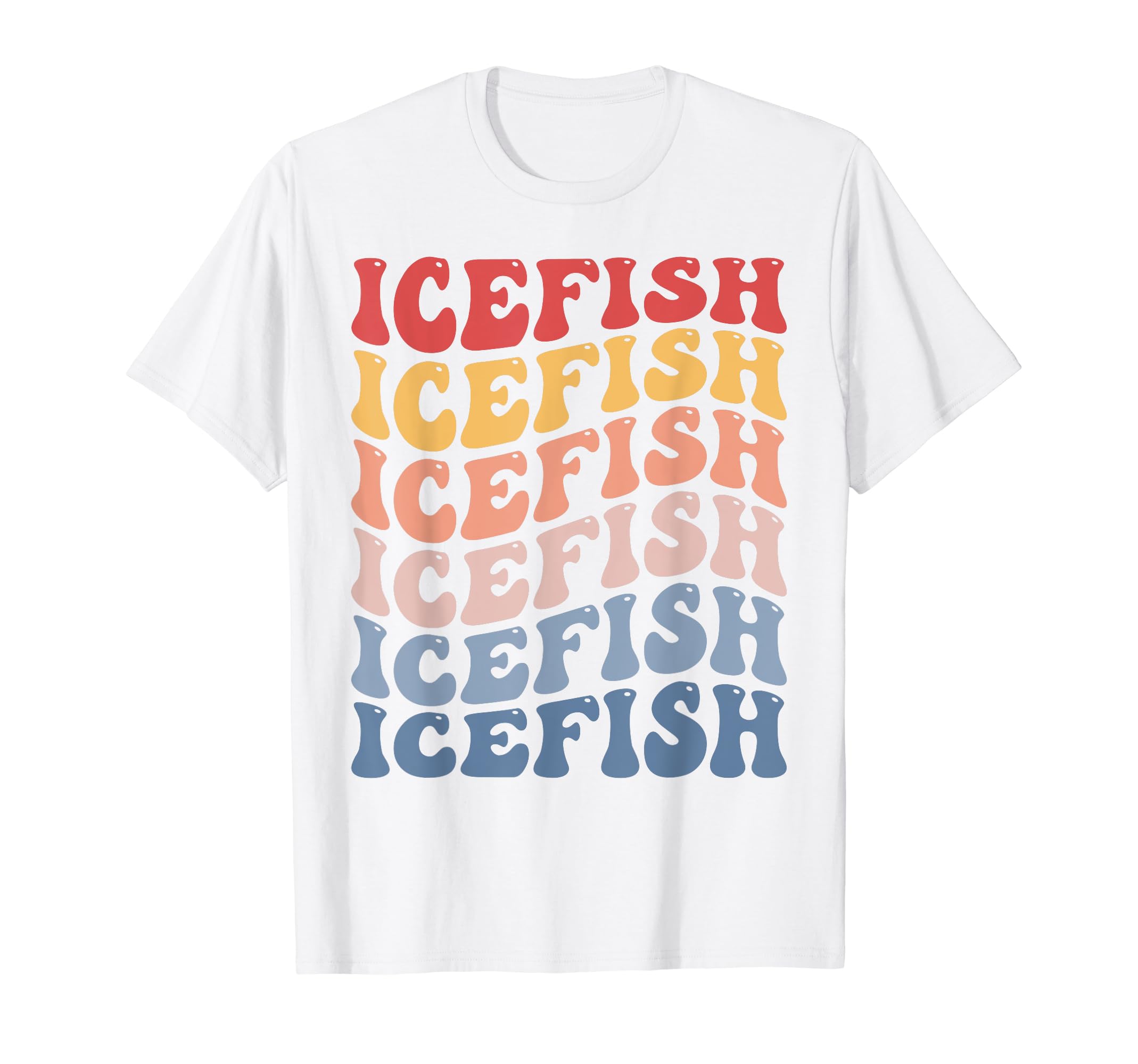 Icefish Groovy Retro Fish T-Shirt