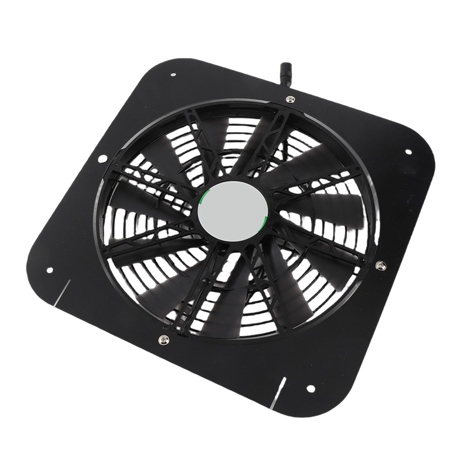 Ventilador Solar Portátil de 10W, Extraíble de 13 Pulgadas, para Baño y