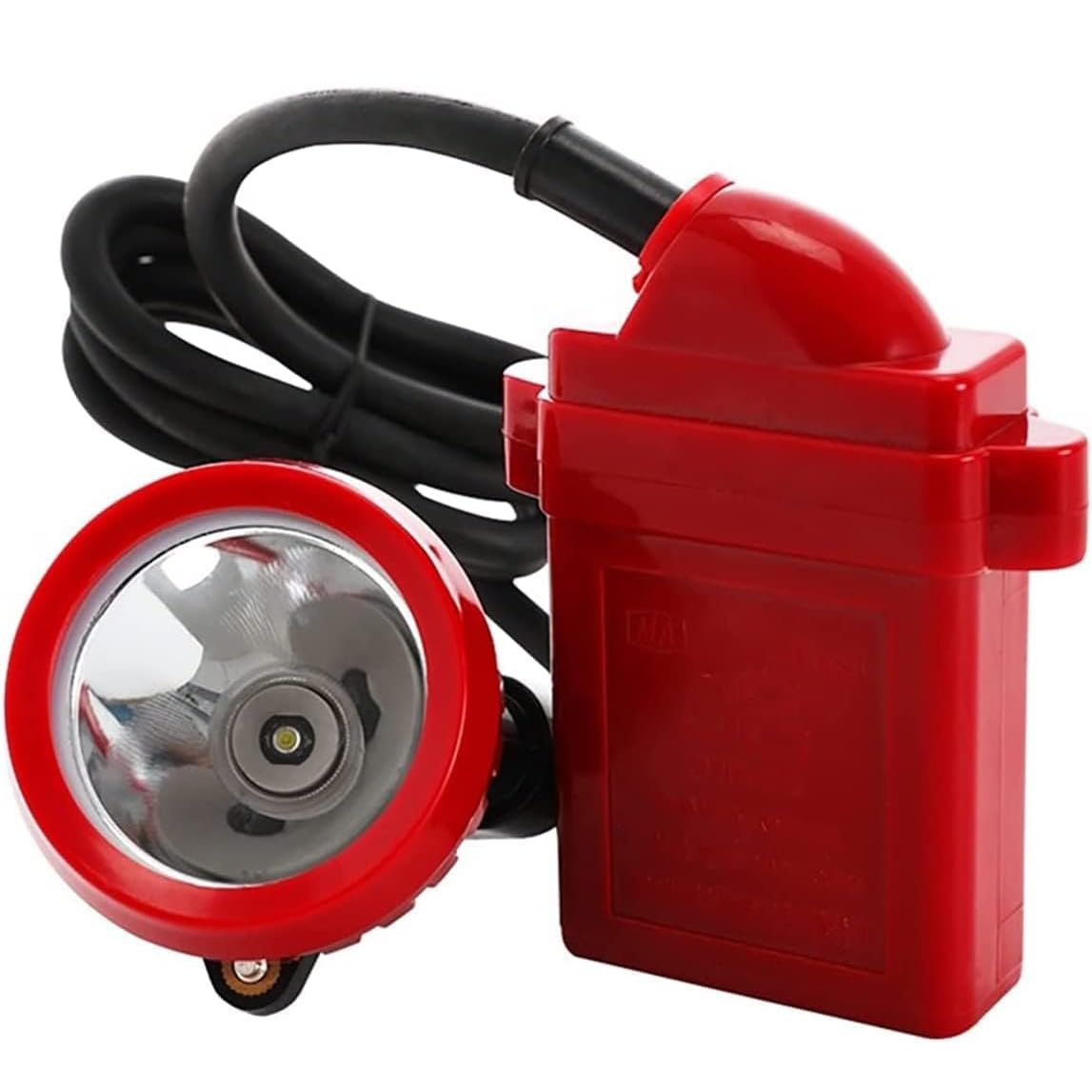 Linterna Frontal para Minero, Linterna Frontal para Mina De Carbón a Prueba De Explosiones, Luz De Tapa De Seguridad para Minero Impermeable Recargable, Luz Fuerte Y Luz Débil Ajustable