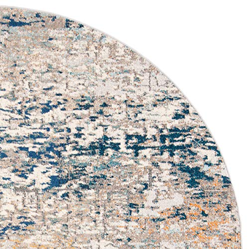 Safavieh MAD460K-5R Madison Collection Area Rug - 5' Round thumb #4