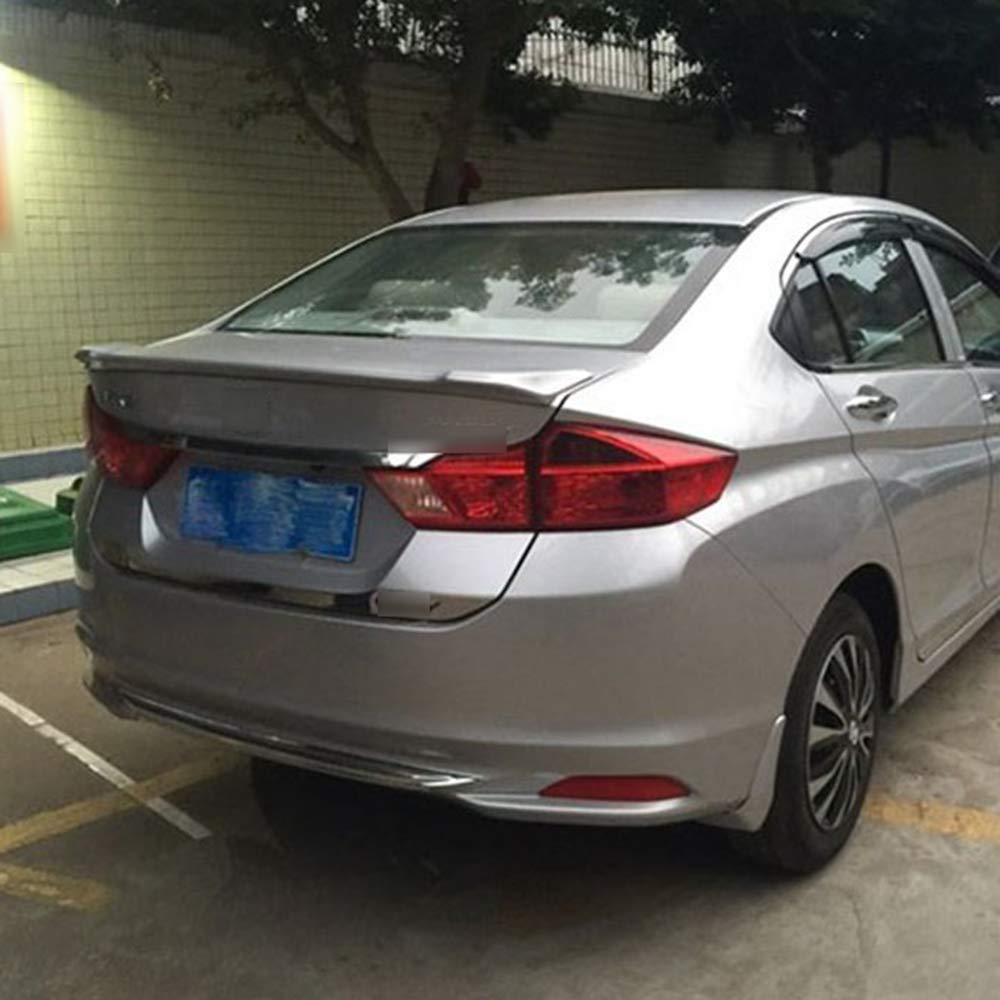 LOPLP ABS Car Rear Trunk Spoiler Window Lip Windshield Wing for Honda City 2015 2016 2017
