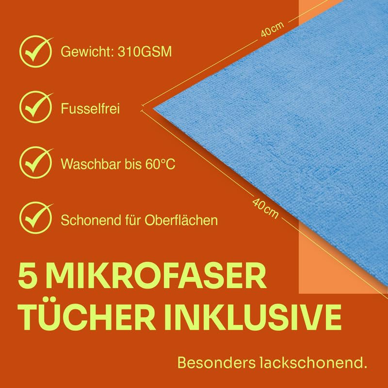 Liquid Elements Centriforce V2 Polierpads 125mm +Tuch, 3 Stärken á 5 Stück | Set, Heavy, Medium & Finish Cut, Polierschwamm, speziell entwickelte Fräsung, optimierte Ergebnisse, Auto Polieraufsatz