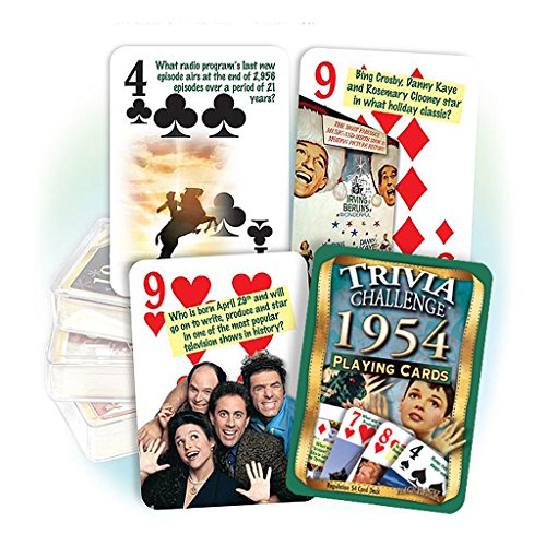 Baraja de Cartas Flickback Trivia Challenge 1954