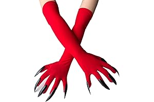 Men's and Women's Scary Long Nails Cosplay Ghost Witch Devil Paw Gloves