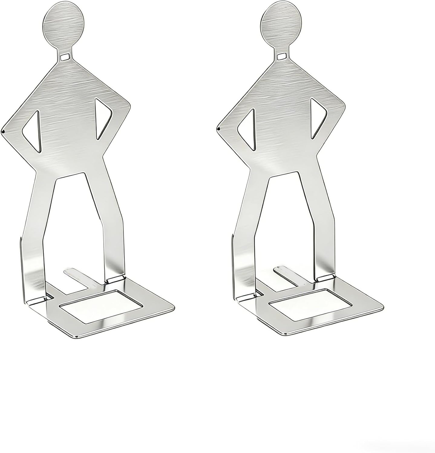 Funny Shaped Hot Dog Holder, Stainless Steel Sausage Grilling Rack, Durable BBQ Tool for Outdoor Cooking, Camping & Picnic (8pack/C)