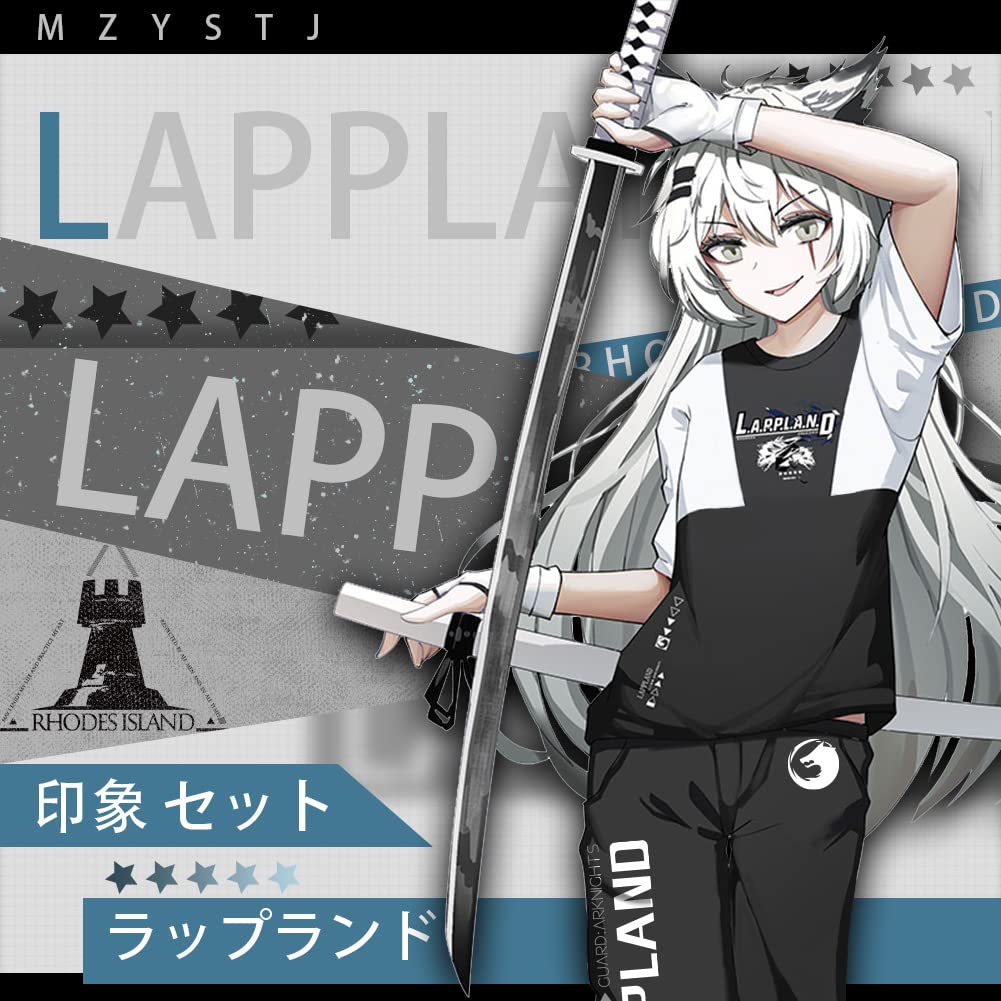 アークナイツマルイPOPUP Tシャツ メンズXL ラップランド