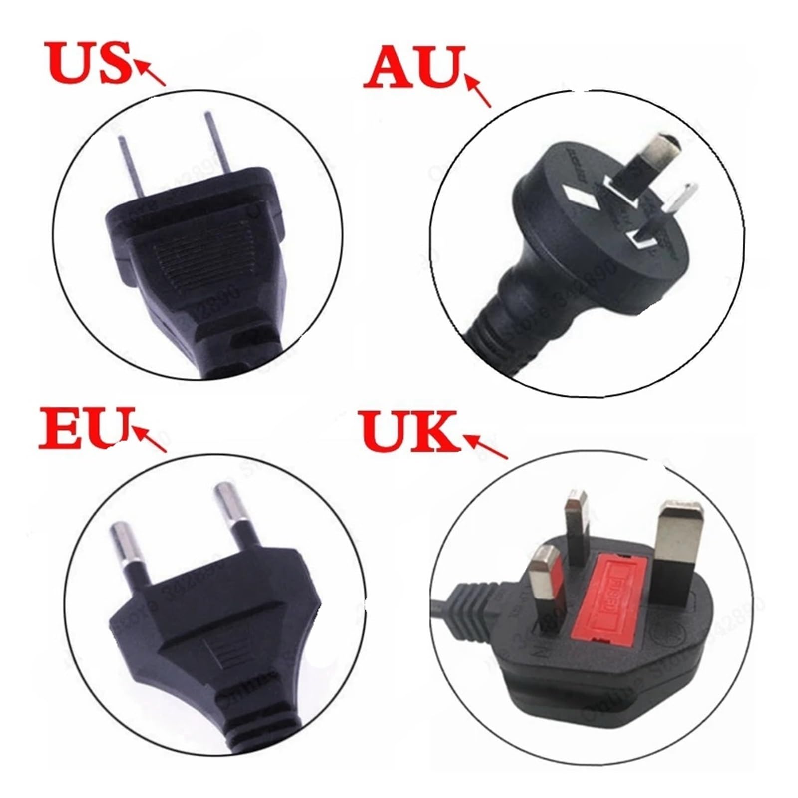 Caricabatteria 54,6 V 3A For Caricabatteria Al Litio 48 V 13 S Con Connettore Julet 3105(EU)
