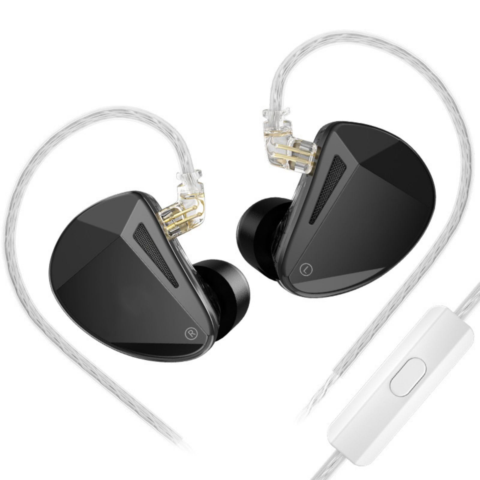 Auricolari in-ear ad alta risoluzione con cavo rimovibile per viaggi, palestra, allenamento, palco, dieci auricolari con driver