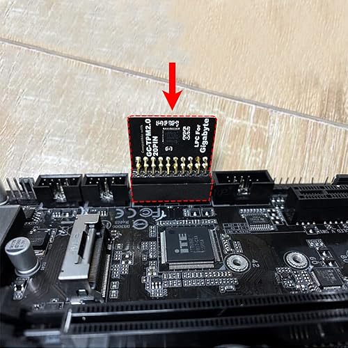 Miniatura 4 de TPM2.0 Módulo LPC 20Pin Módulo con Infineon SLB9665 para Gigabyte Motherboard Compatible con GC-TPM2.0