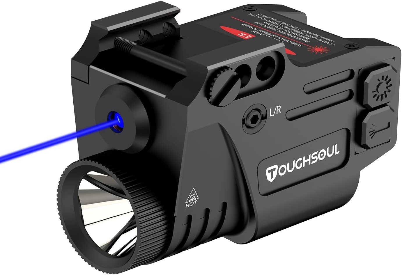 Pistol Blue Laser Light Combo, Multifunction Tactical
