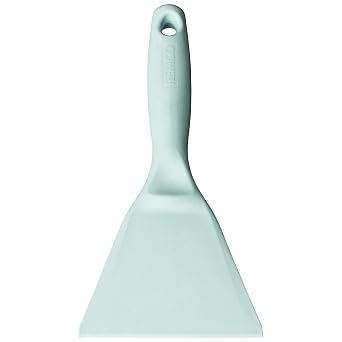 Remco 6962MD5 White/Grey Polypropylene Metal Detectable Hand Scraper, Injection Molded Blade, 9.7" L x 4.4" W, 1 Piece