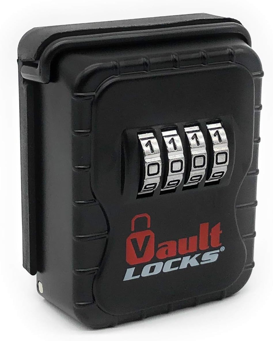 Vault Locks 3210 Wall Mount Key Storage Lock Box with Set Your Own