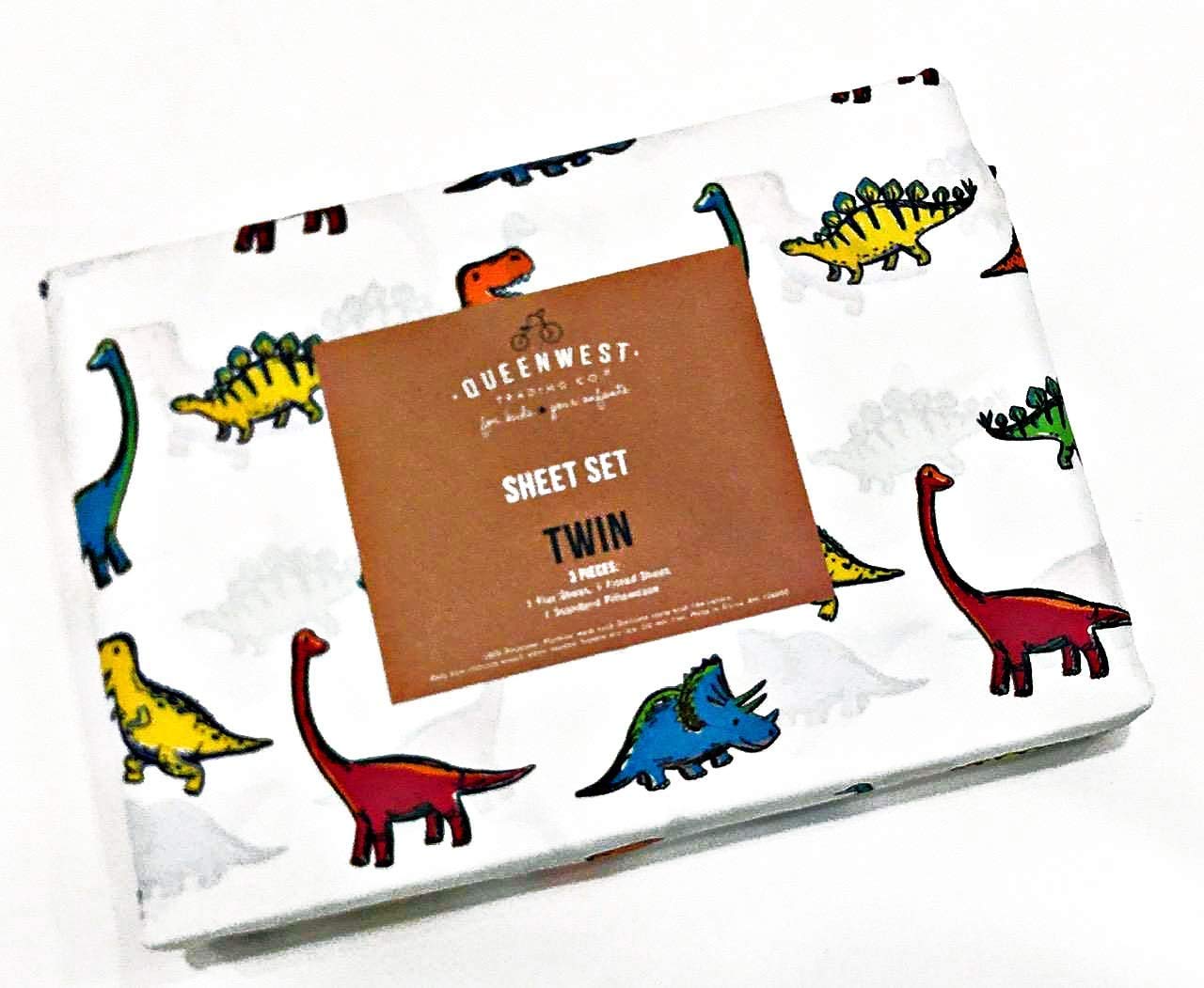 Buy Dinosaurs 3Pc. Twin Boys/Kids Bright and Colorful Sheet Set by