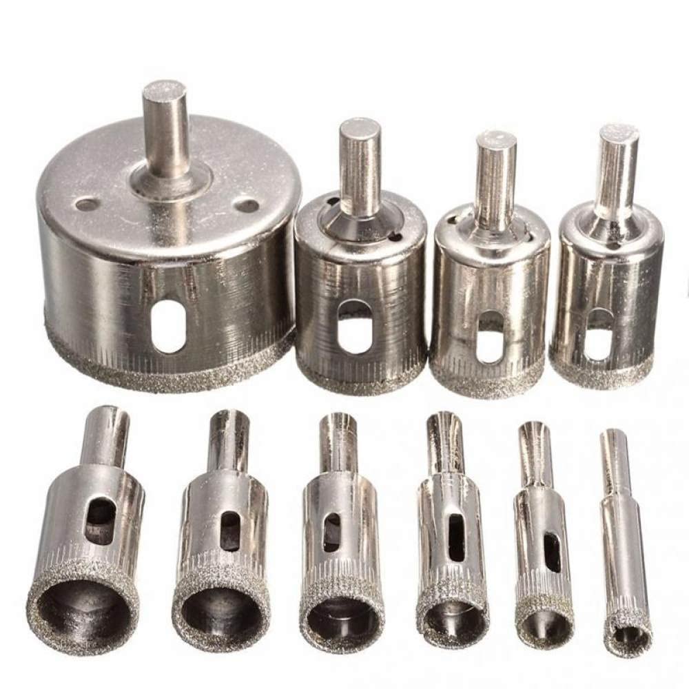 Wiertła do płytek z powłoką diamentową, 1 szt. Płytki marmurowe szkło ceramiczne otwornice wiertła do elektronarzędzi 6 mm-50 mm