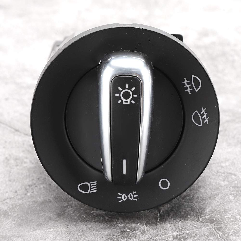 Akozon Headlight Fog Light Switch OEM: 1C0941531 3BD941531A 1C0941531A