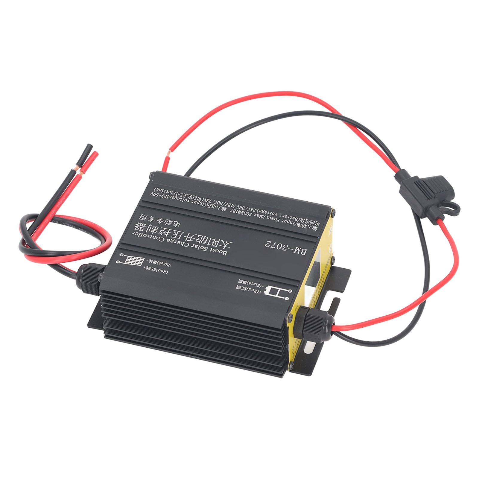 MPPT Boost Solarladeregler 16A 12V-50V 300W für mit Säuregel überflutete Batterien 24V 36V 48V 60V 72V