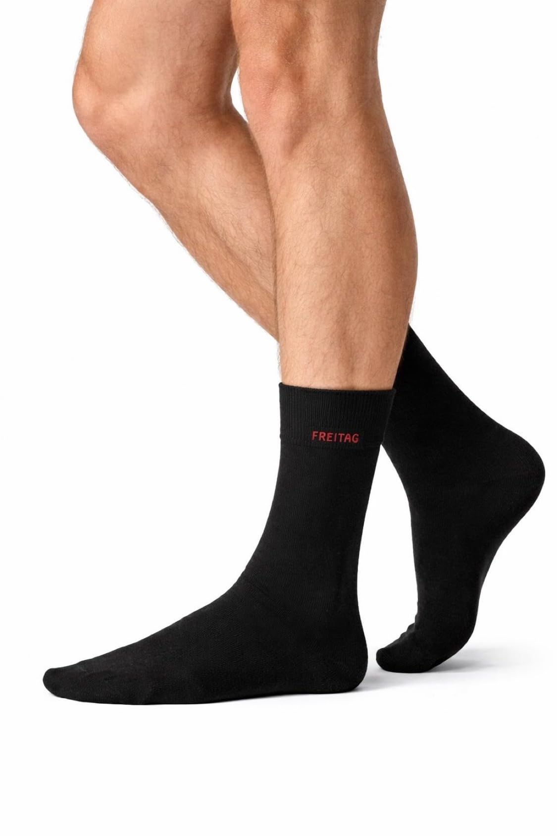 Cocain underwear 7 | 14 | 21 Paar Damen & Herren Socken schwarz mit Wochentag am Schaft 7-Tage-Socken in Grössen 35-38, 39-42, 43-46 oder 47/50