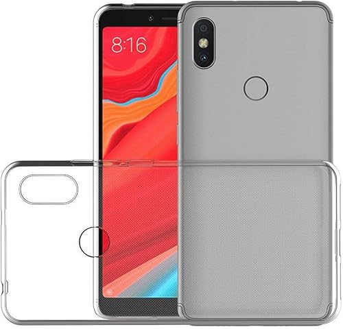 Miniatura 5 de Funda para Xiaomi Redmi S2 Redmi Y2 (5.99 pulgadas) Suave TPU Goma Gel Parachoques Transparente Cubierta Trasera
