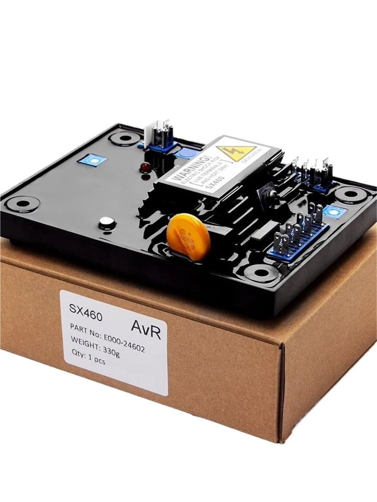 CSKWLLNBC 1pcs 2025 SX460 AVR Generator Automatic Voltage Regulator Diesel Alternator Stabilizer