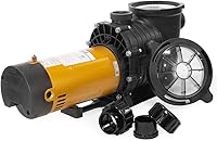 XtremepowerUS 1.75HP Dual Speed Inground Pool Pump, 5280 GPH High Flow Spa Pump, Quiet 1.5" NPT 230V w/ Strainer Basket