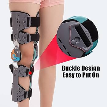 Amazon.com: Tairibousy Hinged ROM Knee Brace with Shoulder