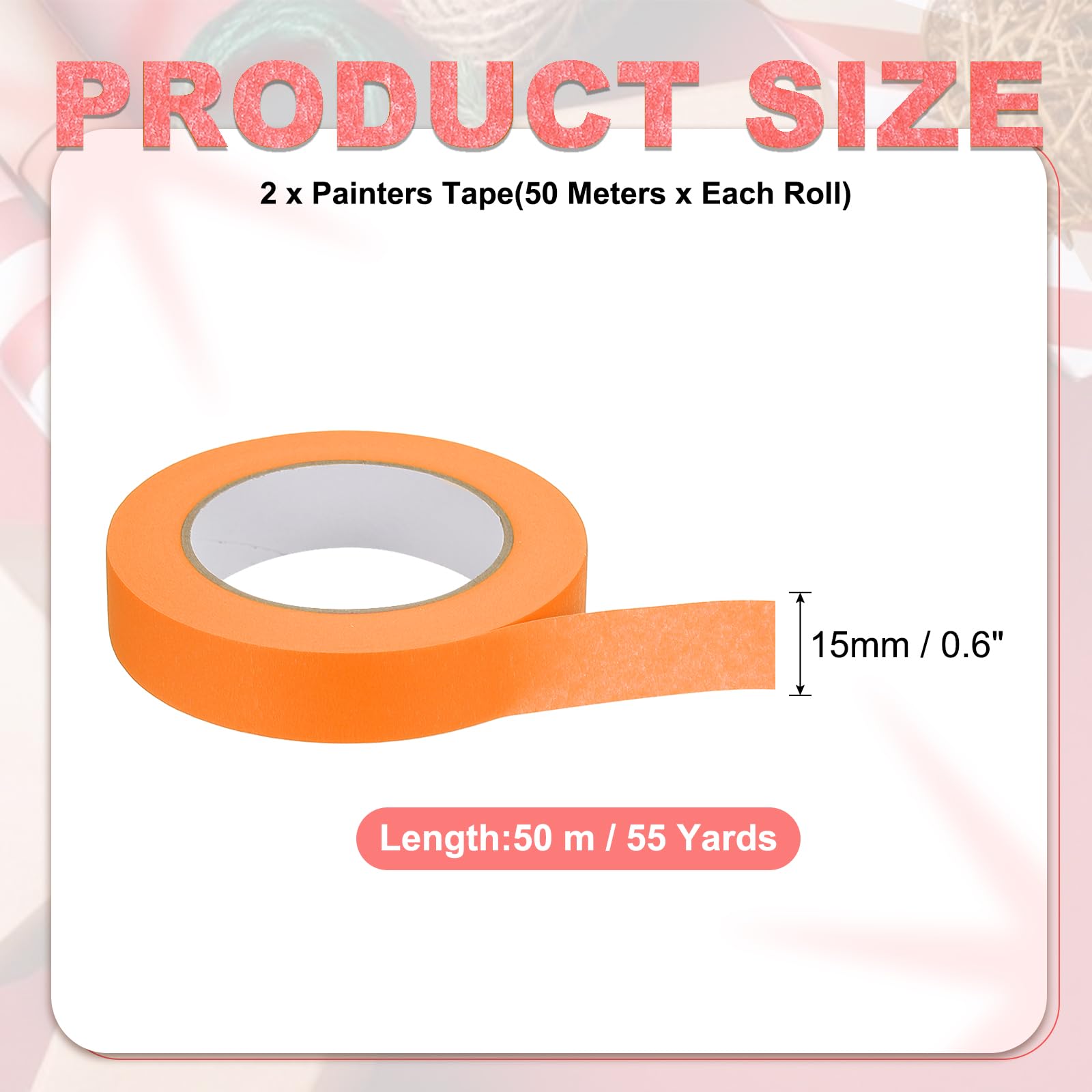 PATIKIL 110Yards x 1 inch Painters Tape - Image 2